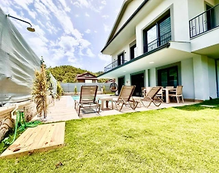 Fethiye İnlice'de Kalabalık Ailelere Uygun, Özel Havuzlu, 4+1 Villa - 3