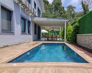 Fethiye İnlice'de Kalabalık Ailelere Uygun, Özel Havuzlu, 6+1 Villa - 3