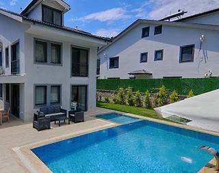Fethiye İnlice'de Kalabalık Ailelere Uygun, Özel Havuzlu, 6+1 Villa - 1