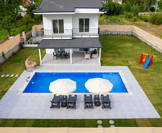 Fethiye İnlice'de Kalabalık Ailelere Uygun, Özel Havuzlu, Lüks Villa - 1