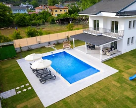 Fethiye İnlice'de Kalabalık Ailelere Uygun, Özel Havuzlu, Lüks Villa - 2