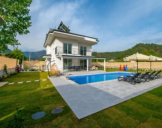 Fethiye İnlice'de Kalabalık Ailelere Uygun, Özel Havuzlu, Lüks Villa - 1