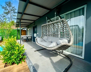 Fethiye İnlice'de Minimal Tasarıma Sahip, Özel Havuzlu, Balayı Villası - 2