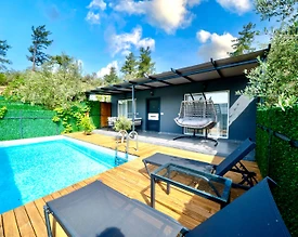 Fethiye İnlice'de Minimal Tasarıma Sahip, Özel Havuzlu, Balayı Villası - 3