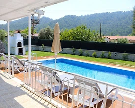 Fethiye İnlice'de Muhteşem Doğa Manzaralı, Özel Havuzlu, İkiz Villa - 3