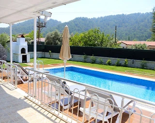 Fethiye İnlice'de Muhteşem Doğa Manzaralı, Özel Havuzlu, İkiz Villa - 3