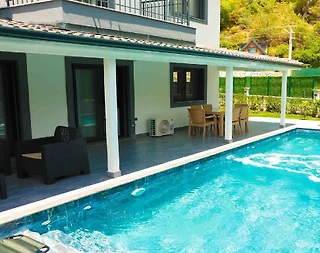 Fethiye İnlice'de Sakin Konumda, Özel Havuzlu, Kiralık Villa - 2