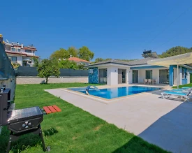 Fethiye İnlice'de Sakin Konumda, Özel Havuzlu, İkiz Villa - 2