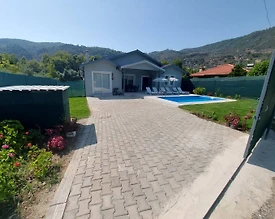 Fethiye İnlice'de Şehrin Gürültüsünden Uzakta, Özel Havuzlu, Ferah Villa - 3