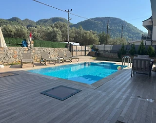 Fethiye Yeşilüzümlü'de Geniş Ailelere Uygun, Özel Havuzlu, 5+1 Villa - 3