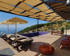 Fethiye Karaağaç'ta Deniz Manzaralı, Özel Havuzlu, 6 Kişilik Villa - 3