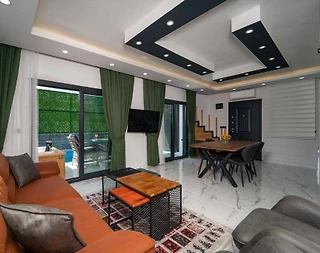 Fethiye Karaçulha'da Sakin Konumda, Özel Havuzlu, Konforlu Villa - 5