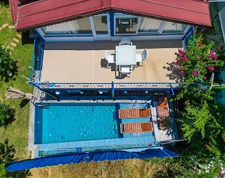 Fethiye Karaçulha'da Minimal Tasarımlı, Özel Havuzlu, Tatil Villası - 2