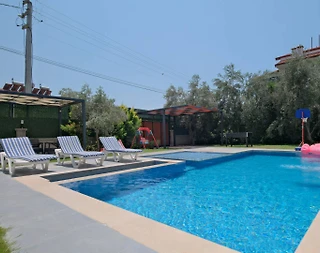 Fethiye Karaçulha'da Yemyeşil Bahçeli, Özel Havuzlu, Jakuzili Villa - 5