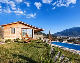 Fethiye Karaçulha’da Deniz Manzaralı, Özel Havuzlu, Kiralık Villa - 2