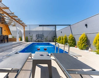 Fethiye Karaçulha'da Doğa İle İç İçe, Özel Havuzlu, Şık Bungalov - 4