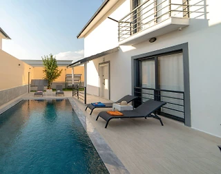 Fethiye Karaçulha'da Elverişli Konumda, Özel Havuzlu, 7 Kişilik Villa - 3