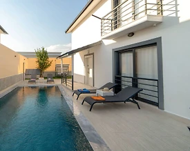 Fethiye Karaçulha'da Elverişli Konumda, Özel Havuzlu, 7 Kişilik Villa - 3