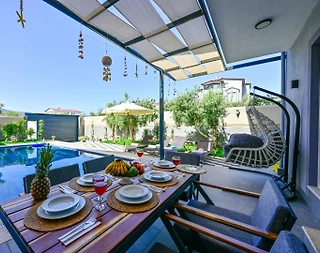 Fethiye Karaçulha'da Geniş Ailelere Uygun, Özel Havuzlu, Lüks Villa - 5