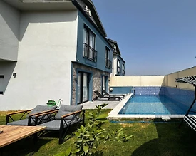 Fethiye Karaçulha'da Modern Tasarımlı, Özel Havuzlu, Kiralık Villa - 2