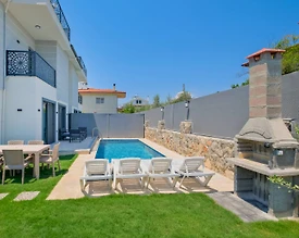Fethiye Karaçulha'da Merkeze Yakın, Özel Havuzlu, İkiz Villa - 2