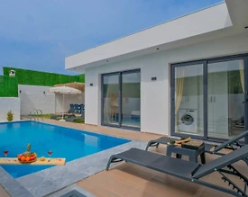 Fethiye Karaçulha'da Merkezi Konumda, Özel Havuzlu, 4 Kişilik Villa - 3