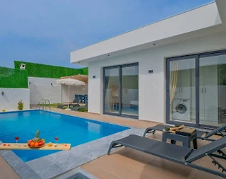 Fethiye Karaçulha'da Merkezi Konumda, Özel Havuzlu, 4 Kişilik Villa - 3