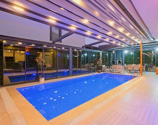 Fethiye Karaçulha'da Modern Tasarıma Sahip, Özel Havuzlu, Saunalı, Hamamlı Villa - 4