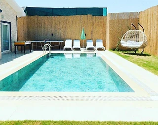 Fethiye Karaçulha'da Modern Tasarımlı, Özel Havuzlu, Balayı Villası - 4