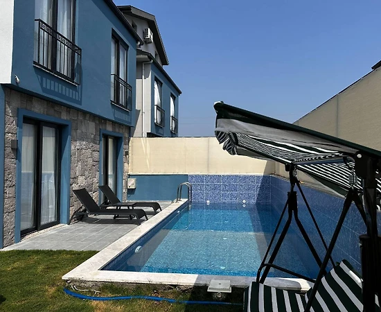Fethiye Karaçulha'da Modern Tasarımlı, Özel Havuzlu, Kiralık Villa - 1