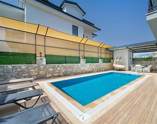 Fethiye Karaçulha'da Modern Tasarımlı, Özel Havuzlu, Lüks Villa - 2
