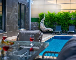 Fethiye Karaçulha'da Modern Tasarımlı, Özel Havuzlu, Lüks Villa - 5