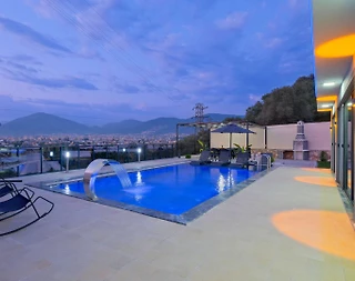 Fethiye Karaçulha'da Orman Manzaralı, Özel Havuzlu, Oyun Alanlı Villa - 5