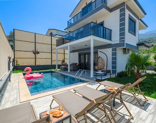 Fethiye Karaçulha'da Nezih Konumda, Özel Havuzlu, 6 Kişilik Villa - 5