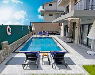 Fethiye Karaçulha'da Geniş Bahçe İçerisinde, Özel Havuzlu, Şık Villa - 5