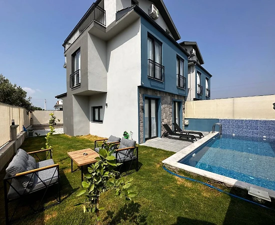 Fethiye Karaçulha'da Sakin Konumda, Özel Havuzlu, Konforlu Villa - 1