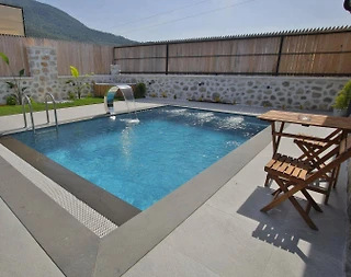 Fethiye Karaçulha'da Taş Mimarili, Özel Havuzlu, 2+1 Lüks Villa - 2