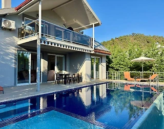 Fethiye Karagedik'te Elverişli Konumda, Özel Havuzlu, 3+1 Villa - 2