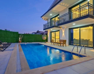 Fethiye Karagedik'te Doğa İçerisinde, Özel Havuzlu, Modern Villa - 4
