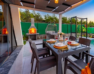 Fethiye Karagedik'te Balayı Çiftlerine Uygun, Özel Havuzlu, Kiralık Bungalov - 3
