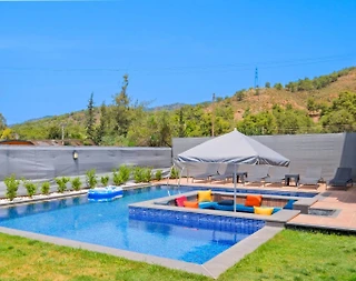 Fethiye Karagedik'te Doğa Manzaralı, Özel Havuzlu, Bahçeli Villa - 5