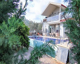Fethiye Karagedik'te Elverişli Konumda, Özel Havuzlu, 3+1 Villa - 2