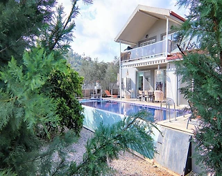 Fethiye Karagedik'te Elverişli Konumda, Özel Havuzlu, 3+1 Villa - 2