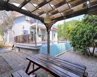 Fethiye Karagedik'te Elverişli Konumda, Özel Havuzlu, 3+1 Villa - 4