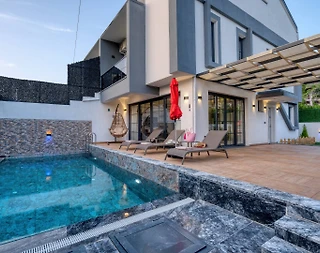 Fethiye Karagedik'te Geniş Ailelere Uygun, Özel Havuzlu, 3+1 Villa - 2
