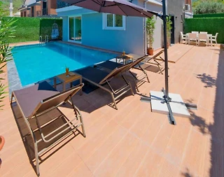 Fethiye Karagedik'te Göz Alıcı Doğada, Özel Havuzlu, Modern Villa - 1