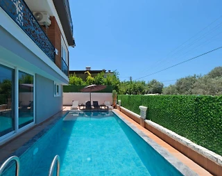 Fethiye Karagedik'te Göz Alıcı Doğada, Özel Havuzlu, Modern Villa - 2