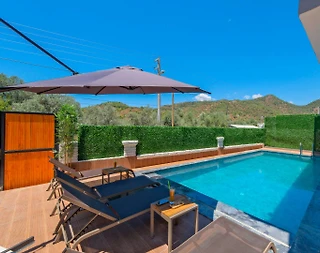 Fethiye Karagedik'te Göz Alıcı Doğada, Özel Havuzlu, Modern Villa - 3