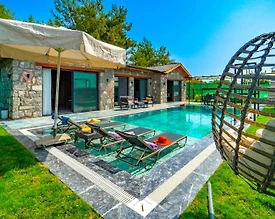 Fethiye Karagedik'te Huzurlu Doğada, Özel Havuzlu, Konforlu Villa - 3