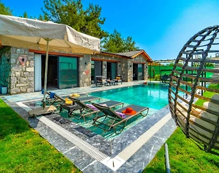 Fethiye Karagedik'te Huzurlu Doğada, Özel Havuzlu, Konforlu Villa - 3
